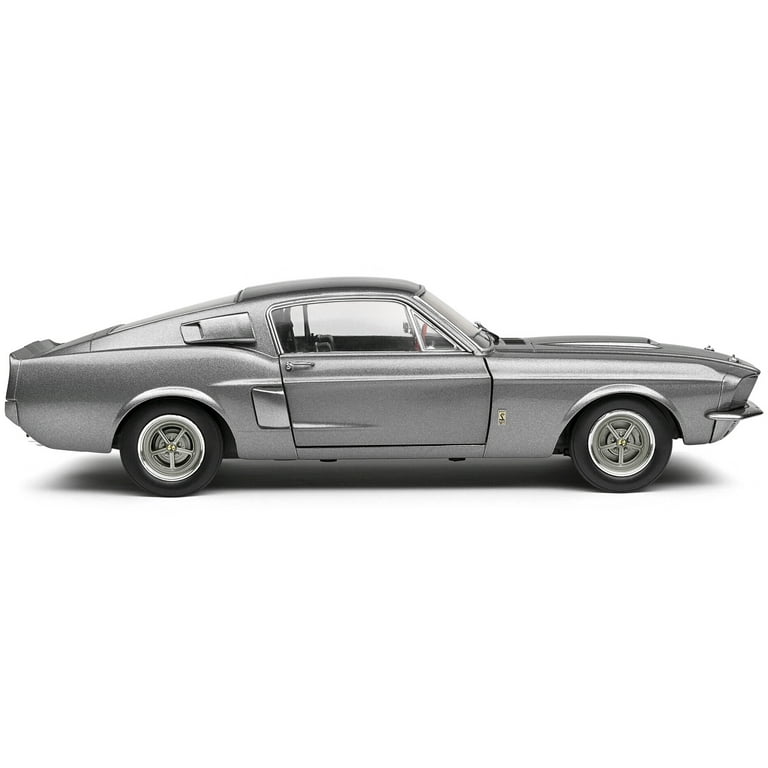 1967 Shelby Mustang GT500 1/18スケールモデル Amazon.com: Solido - 1:18 1967 Shelby GT500 - Grey & Black