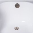 thumbnail image 2 of Keeney Quick ''Cover Up'' Bathtub Stopper Trim Kit With Single-Hole Faceplate, Brushed Nickel, 2 of 5