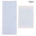 thumbnail image 1 of 10 Pcs Stitches Punch Card 10 Pcs Grid Paper Nylon Knitting Machine Accessory, 1 of 8