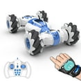 thumbnail image 1 of S-012 RC Stunt Car Remote Control Watch Gesture Sensor Deformable Electric Toy Cars All Terrain Speed 2.4GHz 4WD Rotation Whirligig Off-road Vehicle Gift for Kids Boys Birthday, 1 of 7
