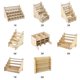 thumbnail image 2 of Estante de madera para pigmentos DIY Organizador de suministros de pintura de múltiples capas Pintura, 2 of 7