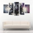 thumbnail image 2 of Cuadro decorativo para sala recamara Abstracto Talisman Misterio Gris elegante moderno minimalista Set de 5 piezas Cuadros Abigail, 2 of 5