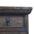 thumbnail image 5 of Artesano Home Decor - Handmade Solid Reclaimed Barn Wood & Wrought Iron Hardware Buffet & Sideboard Ideal for Home, Living Room and Bar or Restaurant (Brown) - Rustic Style 01 - 39" Width, 5 of 11