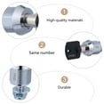 thumbnail image 4 of Milisten 2pcs 17mm Arcade Machine Cash Door Tool Box Tubular Cam Locks with 1pc Key, 4 of 6