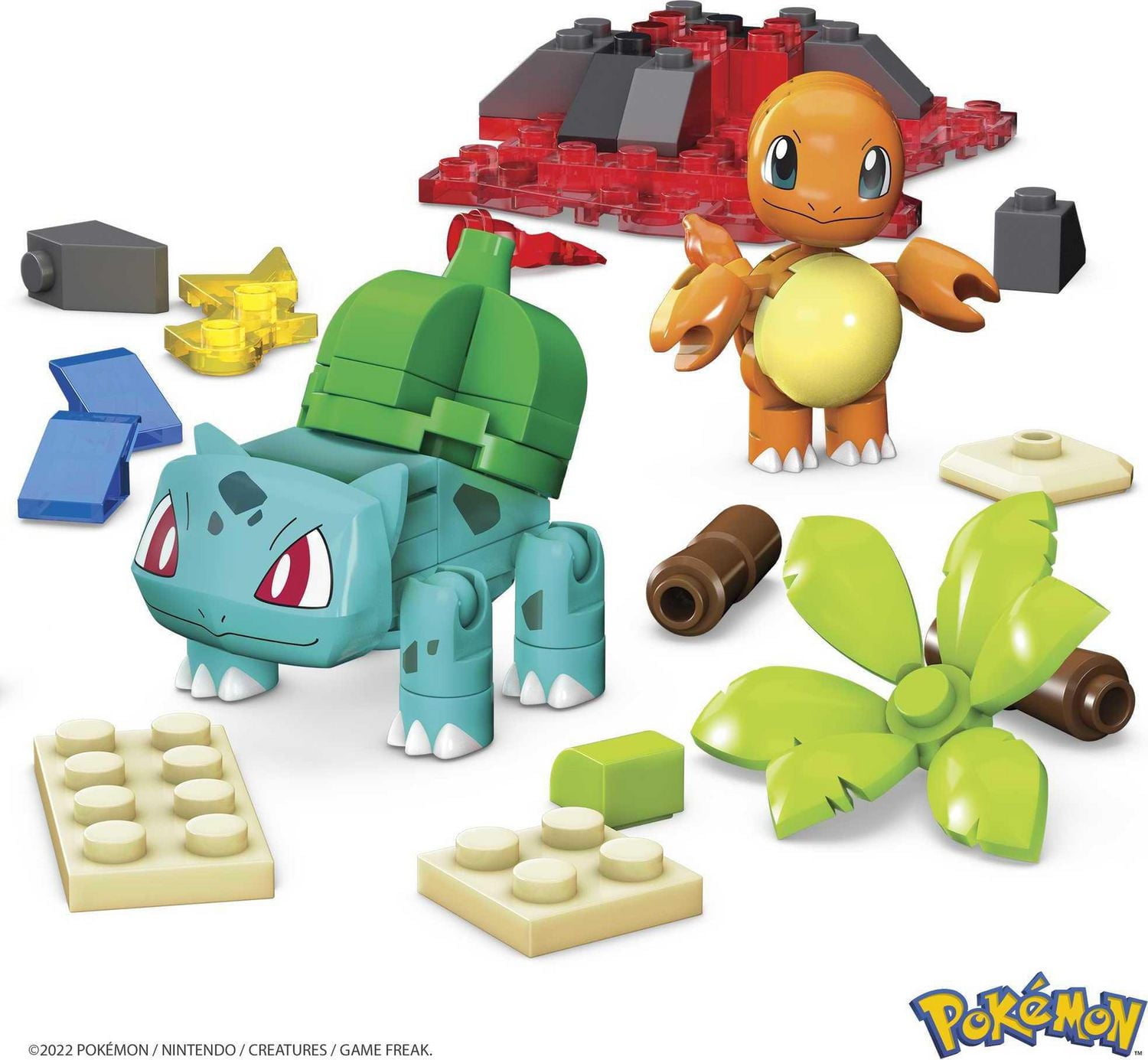 MEGA Pokémon Équipe de la Région de Kanto coffret 4 figurines