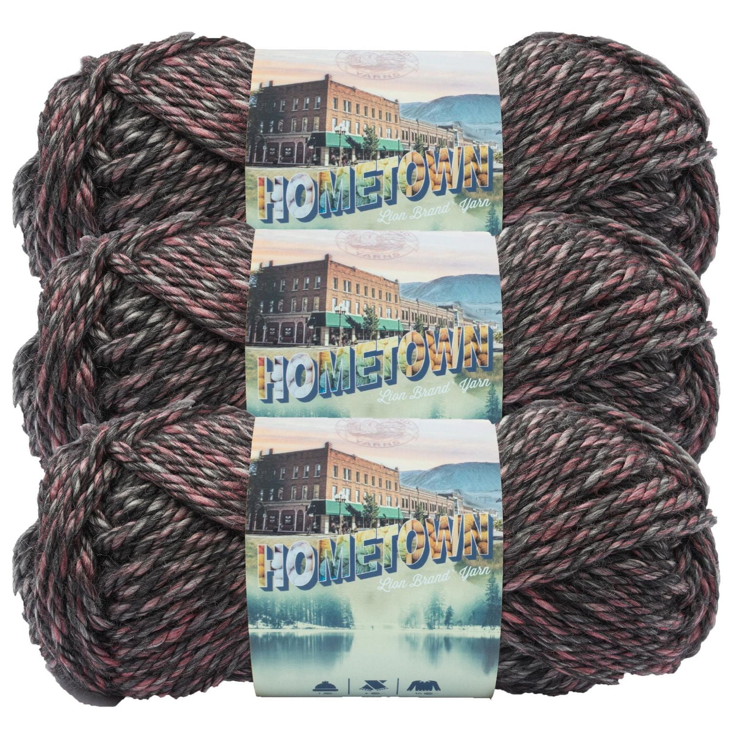 Lion Brand Hometown Yarn - Blue Sky