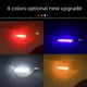 thumbnail image 4 of Señal de giro lateral de agua corriente LED para coche, luz de noche oscura con luz estroboscópica modificada, luz de esquina con señal de giro para tablero de hojas, 4 of 5