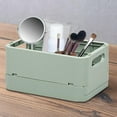 thumbnail image 4 of Folding Storage Box Container Utility Organization Toy Clothes Books Durable Jewelry Storage Case for Desktop Drawer green, 4 of 9
