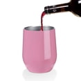 thumbnail image 3 of Termo de acero Inoxidable 12 oz Mutio rosa, 3 of 3