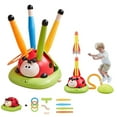 thumbnail image 2 of 2-In-1 Ring Toss & Rocket Launcher Toy with Remote Control, Active Outdoor Game for Family Fun, Party Entertainment, And Motor Skill Development, 2 of 9
