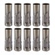 thumbnail image 1 of 10 Uds E14 tubo de Metal para candelabro soporte de lámpara Base accesorios de iluminación 25x80mm bronce, 1 of 14