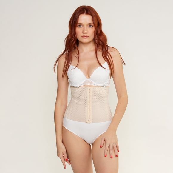 Faja Cinturilla De Control Reductivo Mujer Beige