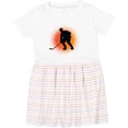 thumbnail image 3 of Inktastic Play Hockey Sports Girls Toddler Dress, 3 of 5