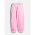 thumbnail image 2 of Wonder Nation Girls Fleece Joggers, Sizes 4-18 & Plus, 2 of 3