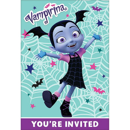 Disney Vampirina Postcard Invitations