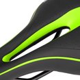 thumbnail image 4 of Bicicleta YAFEE MTB Asiento de bicicleta Sillín Suave Bicicleta Transpirable Cojín hueco (Verde), 4 of 6