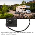 thumbnail image 3 of Parking Heater Controller, High Strength Parking Heater Knob Switch Long Durability  for Car for RV, 3 of 8