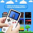 thumbnail image 2 of Coques de Téléphone Gameboy, Étui Rétro 3D Gameboy pour iPhone avec 36 Petits Jeux, Étui de Téléphone Antichoc avec Affichage Couleur, Étui de Protection pour iPhone 11 Pro, Blanc, 2 of 6