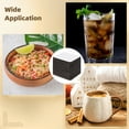thumbnail image 6 of 48 PCS Sublimation Square Coasters, Blank Sublimation Coaster with Cork Back, Heat Transfer Coaster with Non-Slip MDF Back, Cold & Heat Resistant Wood Coasters for Home Office DIY Present, 6 of 6