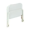 thumbnail image 5 of Mainstays Adjustable Folding TV Tray with Cup Holder White, 20.87"W x 14.76"D x 27.76"H, 5 of 9