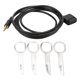 thumbnail image 2 of Adaptador de cable cable adaptador de entrada auxiliar Cable auxiliar estéreo para automóvil Electrónica automotriz para FIESTA para 6000 CD ANGGREK Otros, 2 of 8