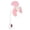 Pink, variant on Zguuel Wall Mounted Fan, USB Powered Small Wall Fan, Space Saving Quiet Cooling Fan with 3 Speeds for Home Kitchen Bedroom Office