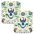 thumbnail image 7 of Yayeee 2-Pack Plug in LED Night Lights with Light Sensors Motion Detectors, Green Animals Pattern, 7 of 7