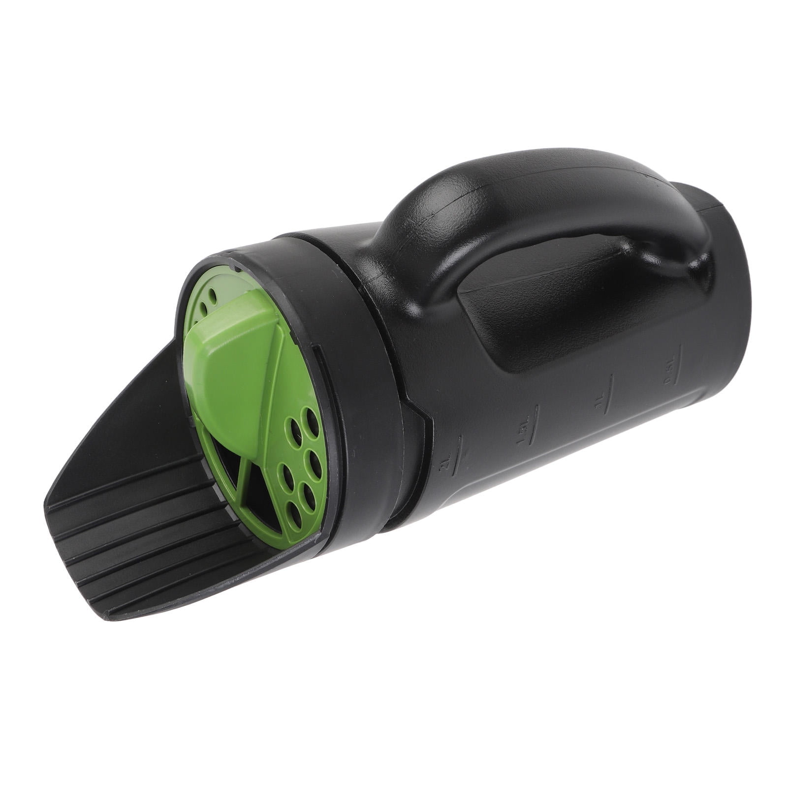 YAHHU 80‑Ounce Manual Handheld Spreader with 3 Adjustable Openings – Versatile for Seeds, Manure, Salt & Snow Removal