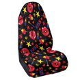 thumbnail image 2 of Chririnla Valentine's Day Terry Cloth Car Seat Cover Featuring Kiss Lip Print, Non Slip Sweat Proof Cover for Cars Trucks SUVs, 2 of 7
