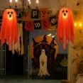 thumbnail image 3 of Happydeer LED Halloween Hanging Ghost Decoration Horror Light-up Flying Cloth Ghost for Outdoor Porch Tree Patio Yard Front Door Decor (Type A), 3 of 13
