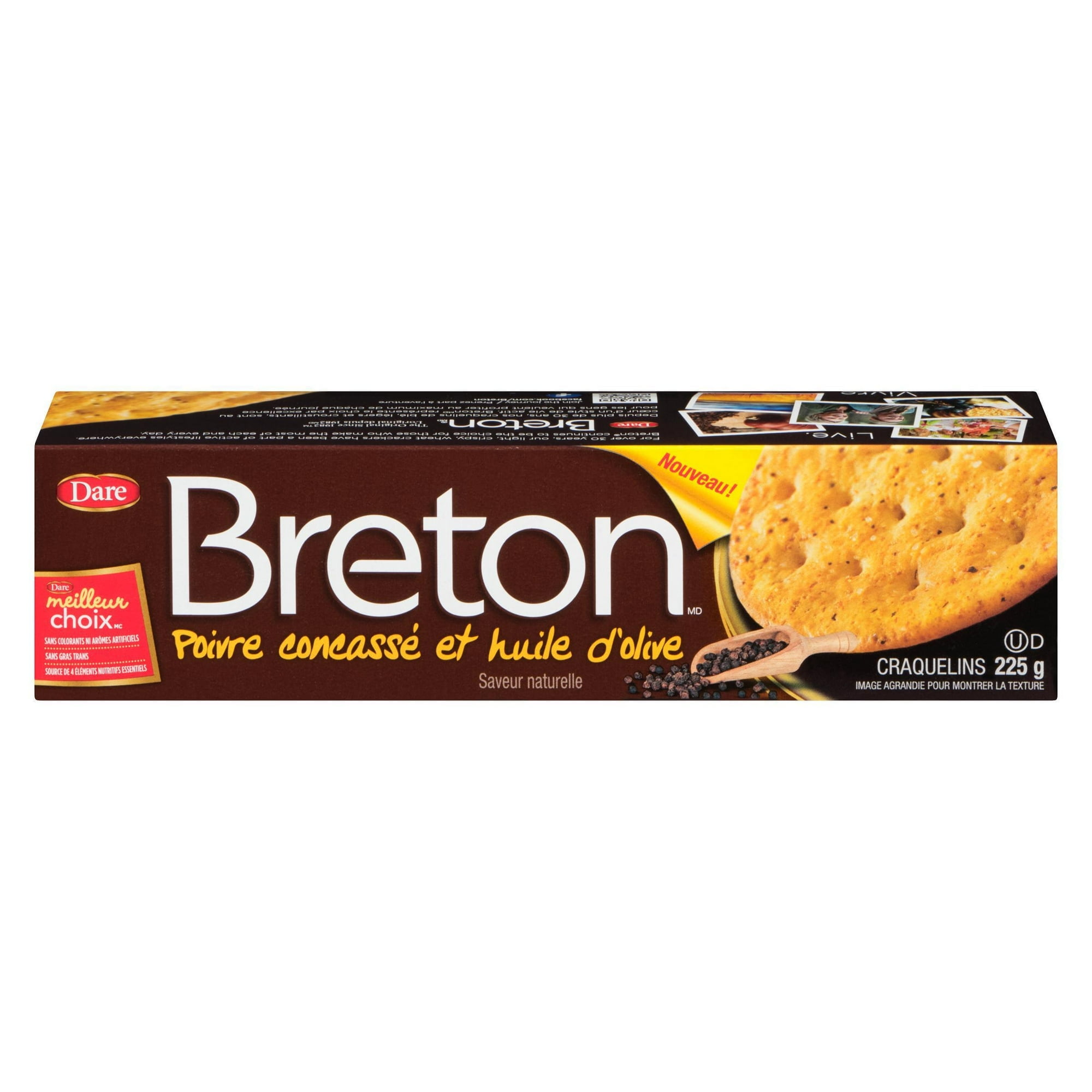 Breton Poivre Concassé et Huile d'Olive