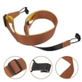 thumbnail image 4 of Classic Ukulele Strap Punch Free Ukulele Shoulder Strap Gift Guitar Belt Replacement, 4 of 7