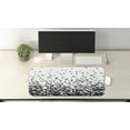 thumbnail image 2 of Geometric Computer Mouse Pad, Graphics Pixel with Little Squares Greyscale Modern Computer Pattern, Rectangle Non-Slip Rubber Mousepad Large, 31" x 12" Gaming Size, Grey Dark Grey White, by Ambesonne, 2 of 2