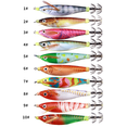 thumbnail image 3 of JuniShu New fishing squid fixture bait, 10cm-9.6g, squid jig, artificial wooden shrimp, bait, squid hook, squid bait, sea fishing, 3 of 10
