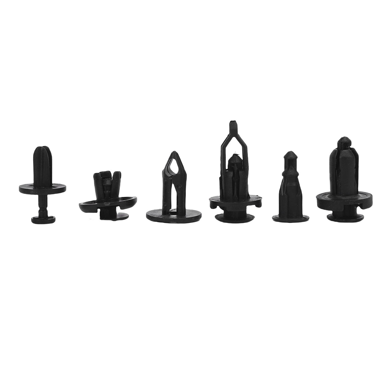 Riousery 240PCS Car Body Retainer Clips ABS Plastic Universal Fit Push Pin Hardware Rivets Assortment Set For Door Trim Panel Bumper Splash Shield (12.20 inches / 30.99 cm)