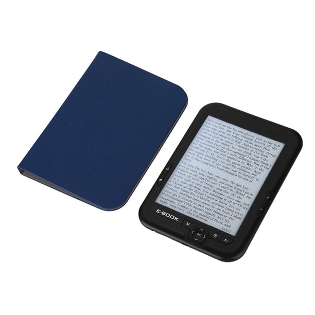 E-BOOK Reader E-Ink, Blue Cover 300DPI 800x600 Resolution E-BOOK