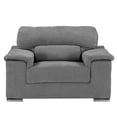 thumbnail image 1 of Sillón TRINITY Kaizen 1 Plaza Gris Oscuro para Sala, 1 of 8
