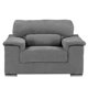 thumbnail image 1 of Sillón TRINITY Kaizen 1 Plaza Gris Oscuro para Sala, 1 of 8