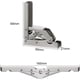 thumbnail image 2 of Folding Bracket, 4PCS Foldable Console Bracket, Folding Shelf Brackets Load, Heavy Duty Retractable Folding Console Bracket Shelf Bracket for Table To, 2 of 4