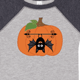 thumbnail image 4 of Inktastic Halloween Pumpkin Funny Bat Boys or Girls Baby Bodysuit, 4 of 5