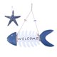 thumbnail image 2 of Wooden Welcome Door Hanger for Decoration 2Pcs Set, 2 of 3