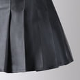 thumbnail image 6 of Staki Girls Pleated Skirt Girls Uniform Skirts Pleated Uniform Tennis Skort for Toddler Girl 2-9Y 10-16Y(Black,9-10 Years), 6 of 6