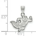 thumbnail image 2 of 10k White Gold U. of Minnesota Small Logo Mascot Pendant, 2 of 4