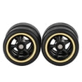 thumbnail image 1 of 1/64 Alloy Model Modified Wheel Hub Wheels with Rubber Tire for Collectible Car Models, 1 of 1