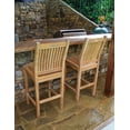 thumbnail image 4 of Tortuga Outdoor Teak Outdoor Bar Chair, 4 of 5