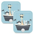 thumbnail image 7 of Yayeee 2-Pack Plug in LED Night Lights with Light Sensors Motion Detectors, Pirate Animals, 7 of 7