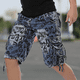 thumbnail image 4 of Pantalones cortos de camuflaje para hombre, estilo cargo, para senderismo, de combate, de camuflaje, estilo bermudas, de diseñador, de moda, elásticos, de algodón de lujo, holgados, 2024, 4 of 5