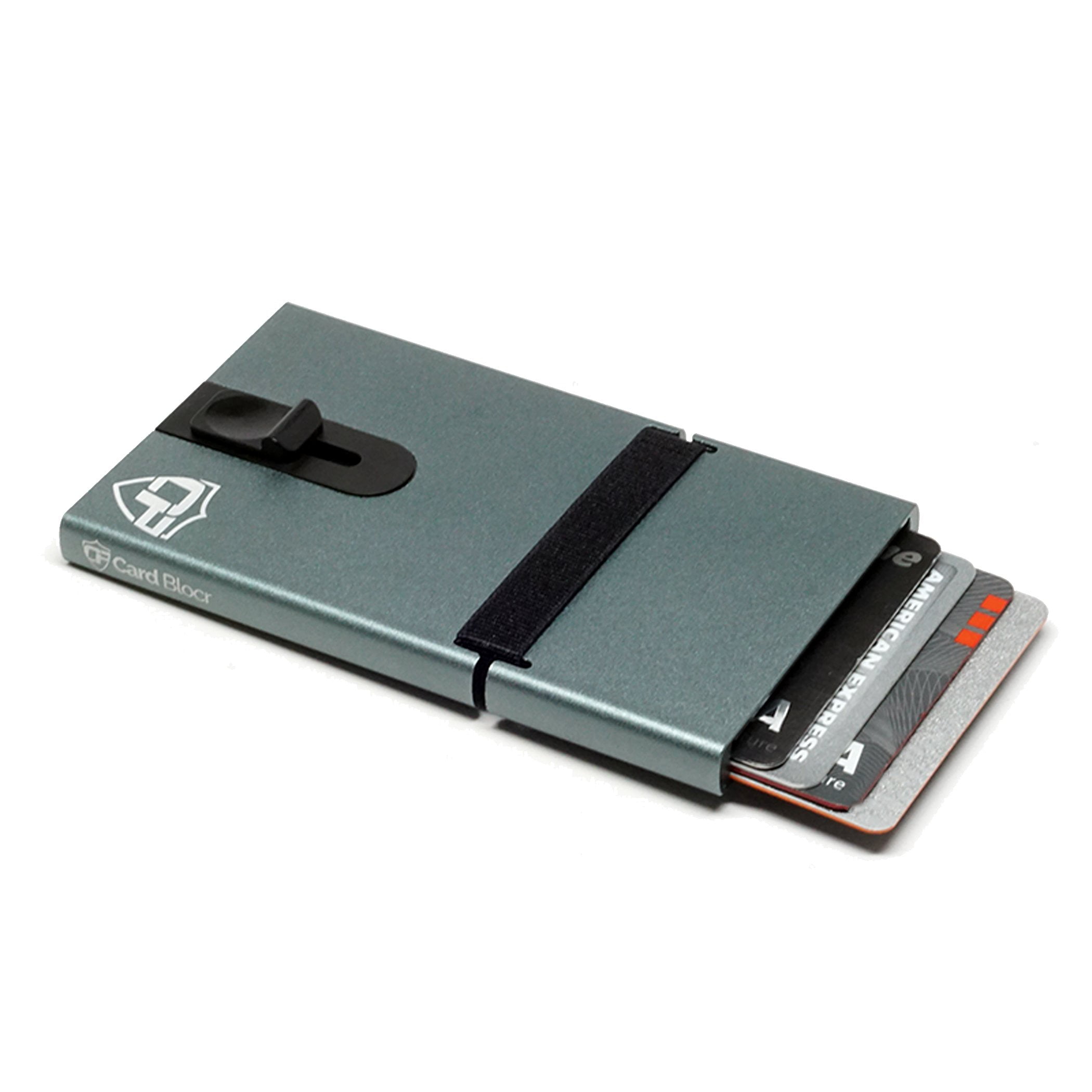 Conceal Plus Card Blocr Metal Credit Card Holder in Titanium Color
