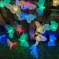 thumbnail image 3 of Floleo Clearance Solar Powered Fairy String Lights, 12LED Outdoor Garden Decoration, Waterproof LED Lamp, Auto On/Off Dusk to Dawn, Flexible Swaying Design for Romantic Atmosphere, 3 of 9