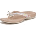 thumbnail image 2 of Vionic Women's Rest Bella Cream Poppy Print Sandal 9M, 2 of 5